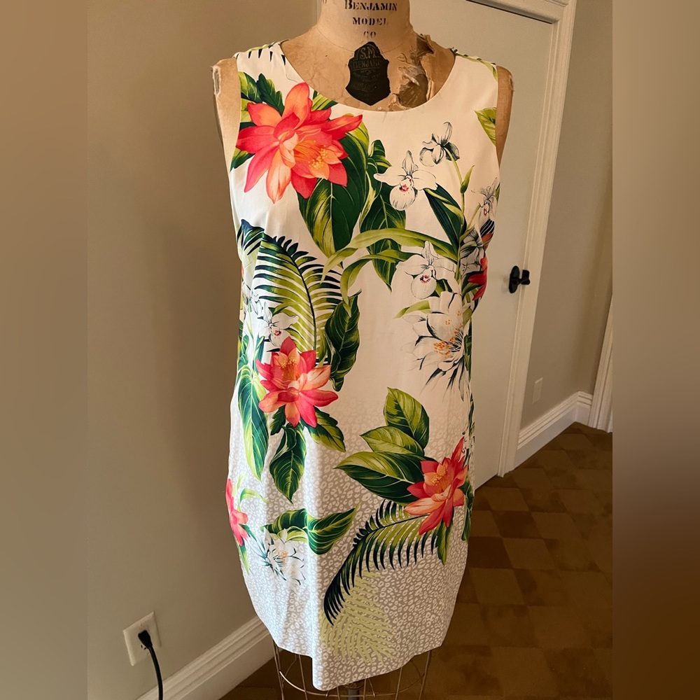 Tommy Bahama silky floral dress